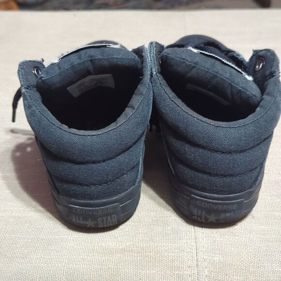 Converse CT Street Cab Mid Black Mono - Picture 3 of 9